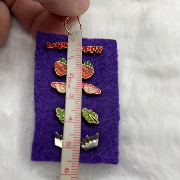 Resin Earrings 5-Pairs - Picture 7 of 7